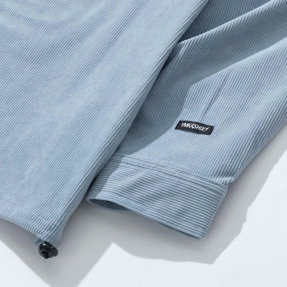 Рубашка YMKASHIX Velvet Пыльно-Голубая