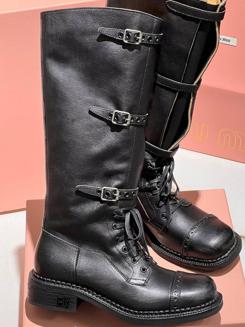 Сапоги MIU MIU, арт. 457356869