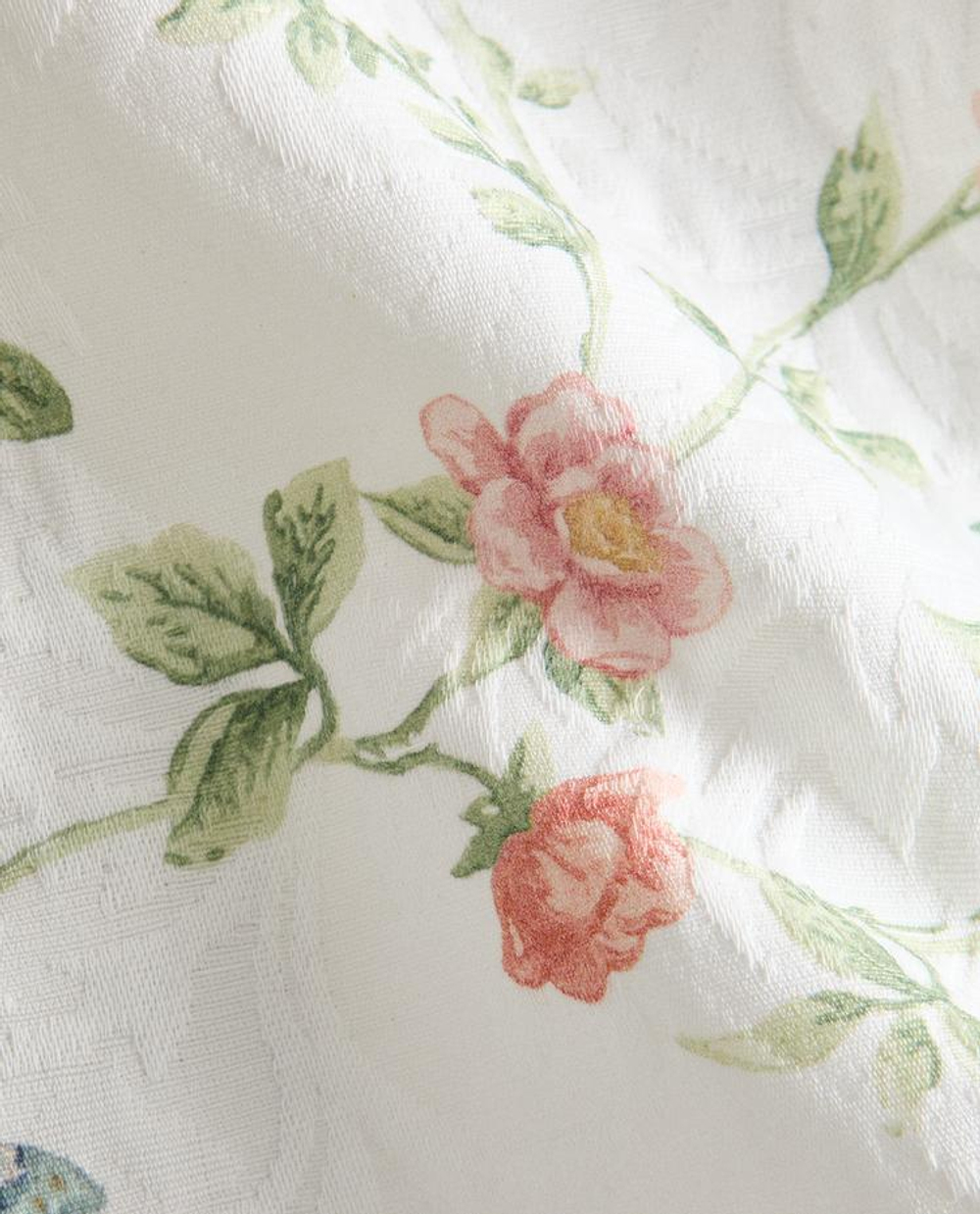 ZARA HOME ЖАККАРДОВАЯ САЛФЕТКА ПОД СТОЛОВЫЕ ПРИБОРЫ С ЦВЕТОЧНЫМ УЗОРОМ, ЗЕЛЕНЫЙ