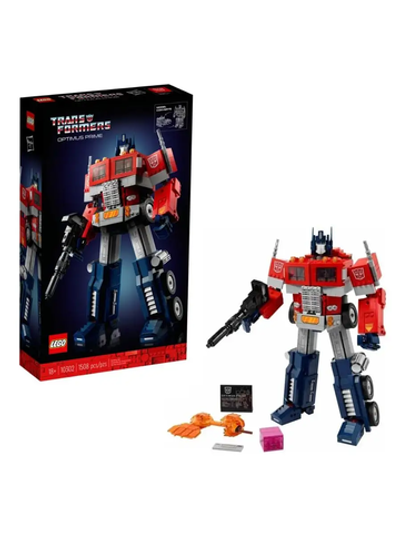 Конструктор Лего Трансформеры Оптимус Прайм | LEGO Transformers Optimus Prime 10302, 1508 деталей (18+)