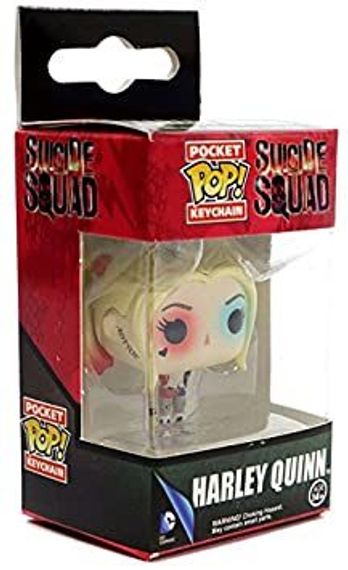 Funko POP Keychain: Suicide Squad - Harley Quinn Action Figure