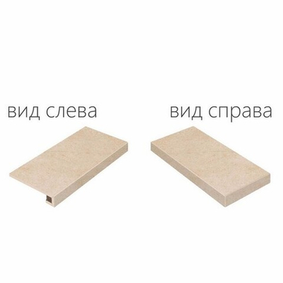 Ступень Contempora Flare Scalino Nat Ang.Dx (Угловая Правая) 120x33