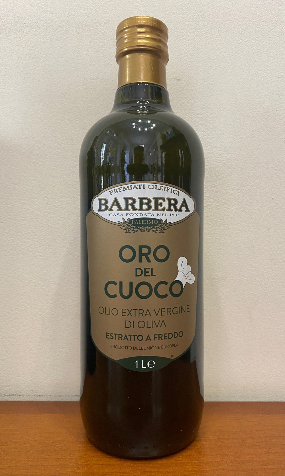 Оливковое масло BARBERA ORO del CUOCO  Extra Virgin 1л Италия