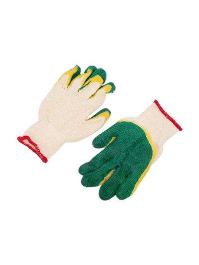 Утепленные перчатки с двойным латексным обливом Gigant 100 пар, размер 9, GHG-07-2