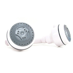 Насадка для душа с двумя лейками (Цвет: белый)