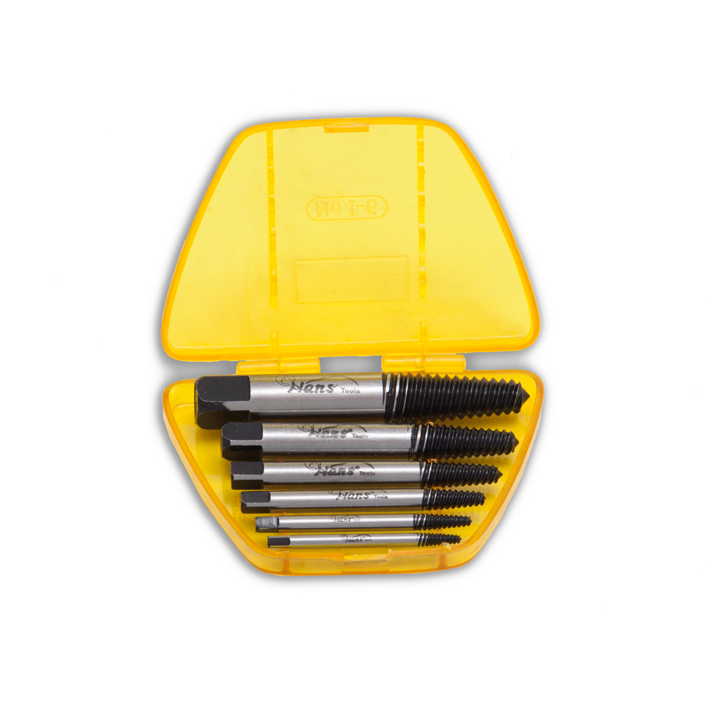 Набор экстракторов, 6 предм. 1/8-3/4", Hans, BEX-S6