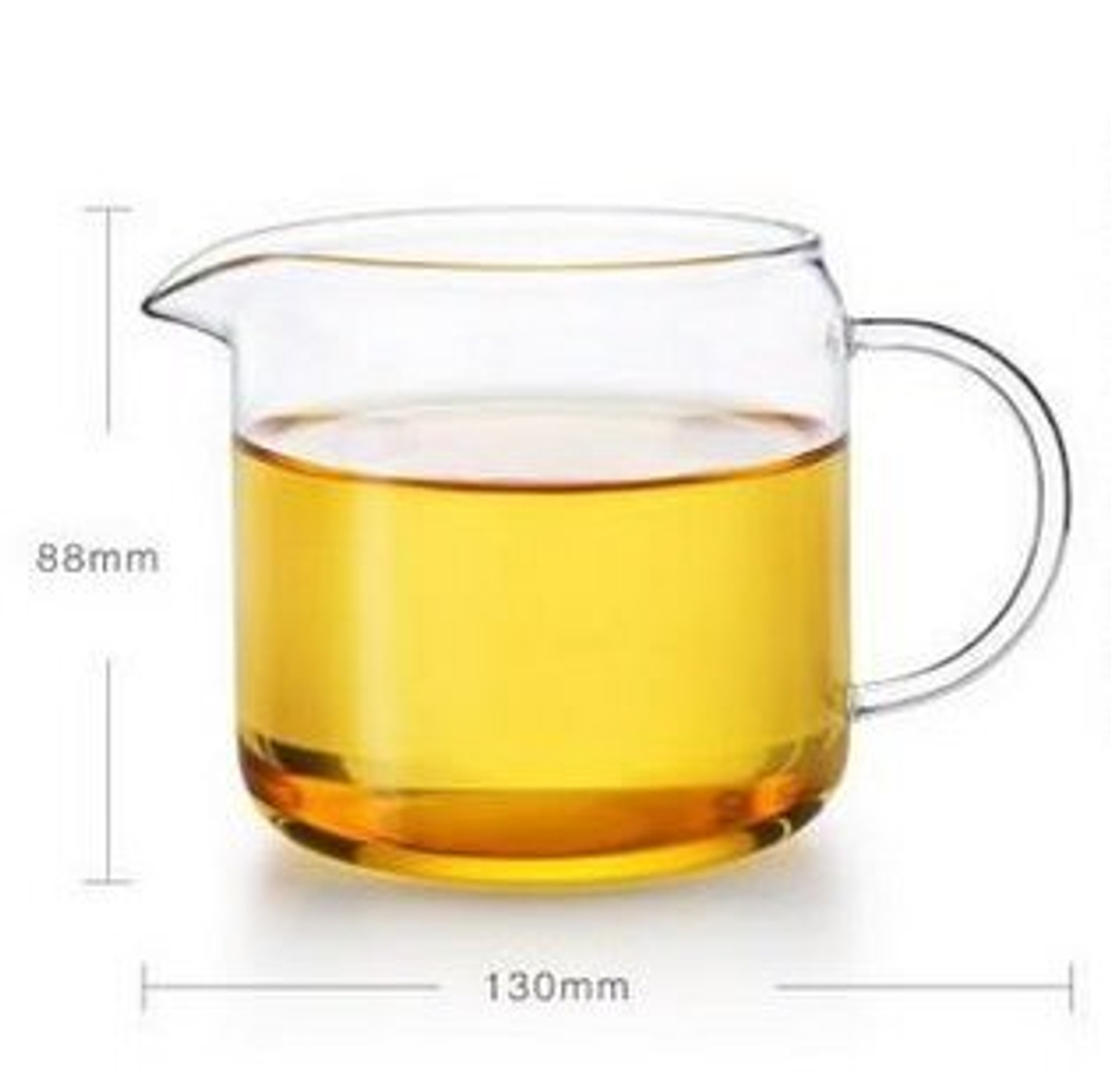 213046 Сливник SAMADoyo "CP-12" 400мл, H=88мм, стекло