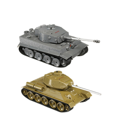 Радиоуправляемый танковый бой Torro Т34/85 и Tiger 1 1/30, RTR
