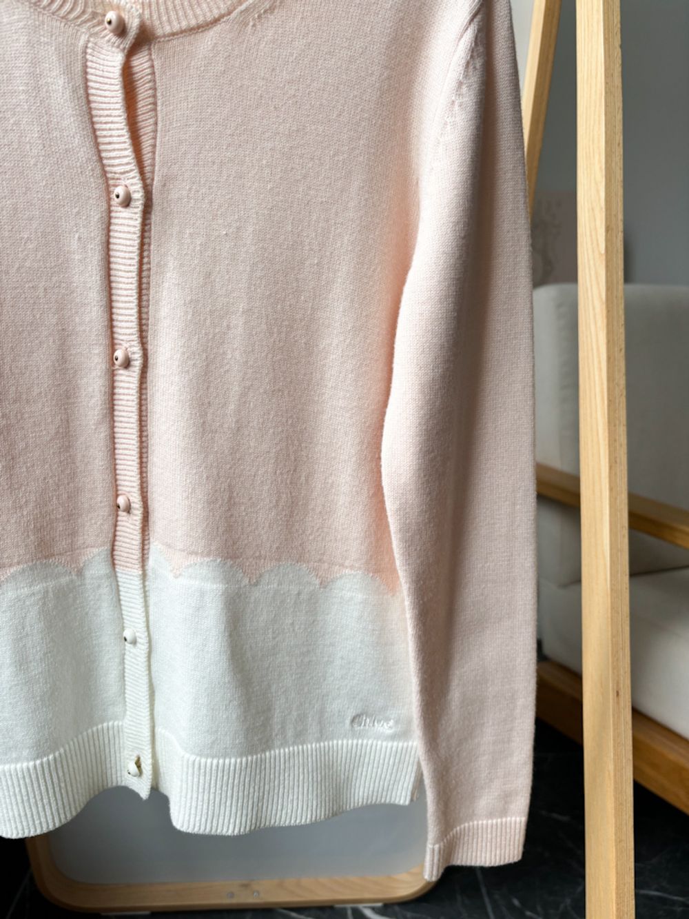 Кардиган Chloe с хлопком и вискозой, 128