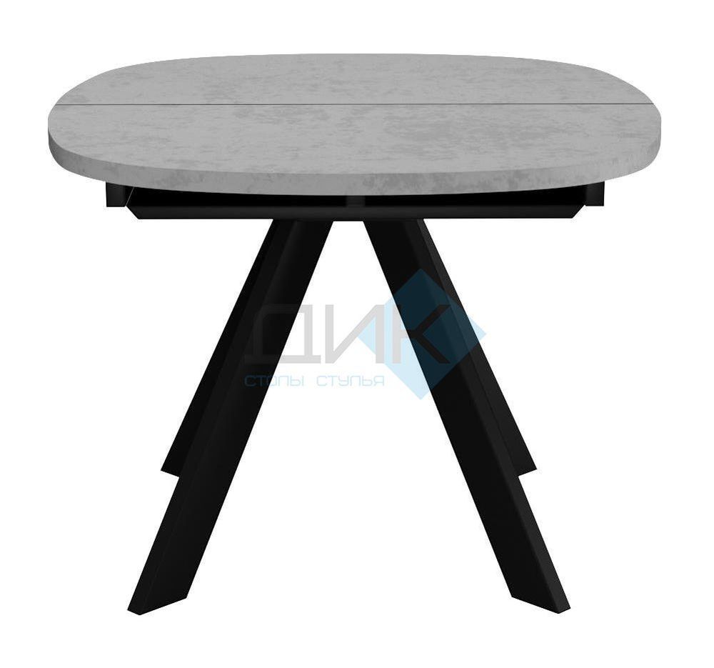 Стол DikLine В110 опоры чёрные