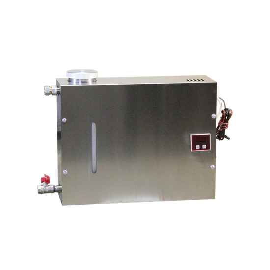 Комплект "КРУГЛЫЙ XXL ПРЕМИУМ" (кедровая бочка с парогенератором)