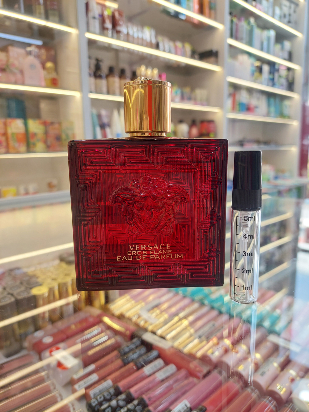 Мужской аромат Versace Eros Flame парфюмерная вода