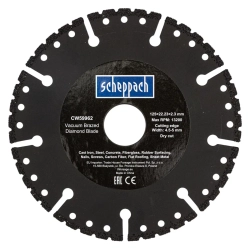 Круг отрезной 125*22,23*2,3мм Scheppach Sch-CW59962