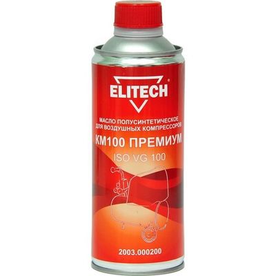 Масло ELITECH компрессорное полусинтетика 0,45 л
