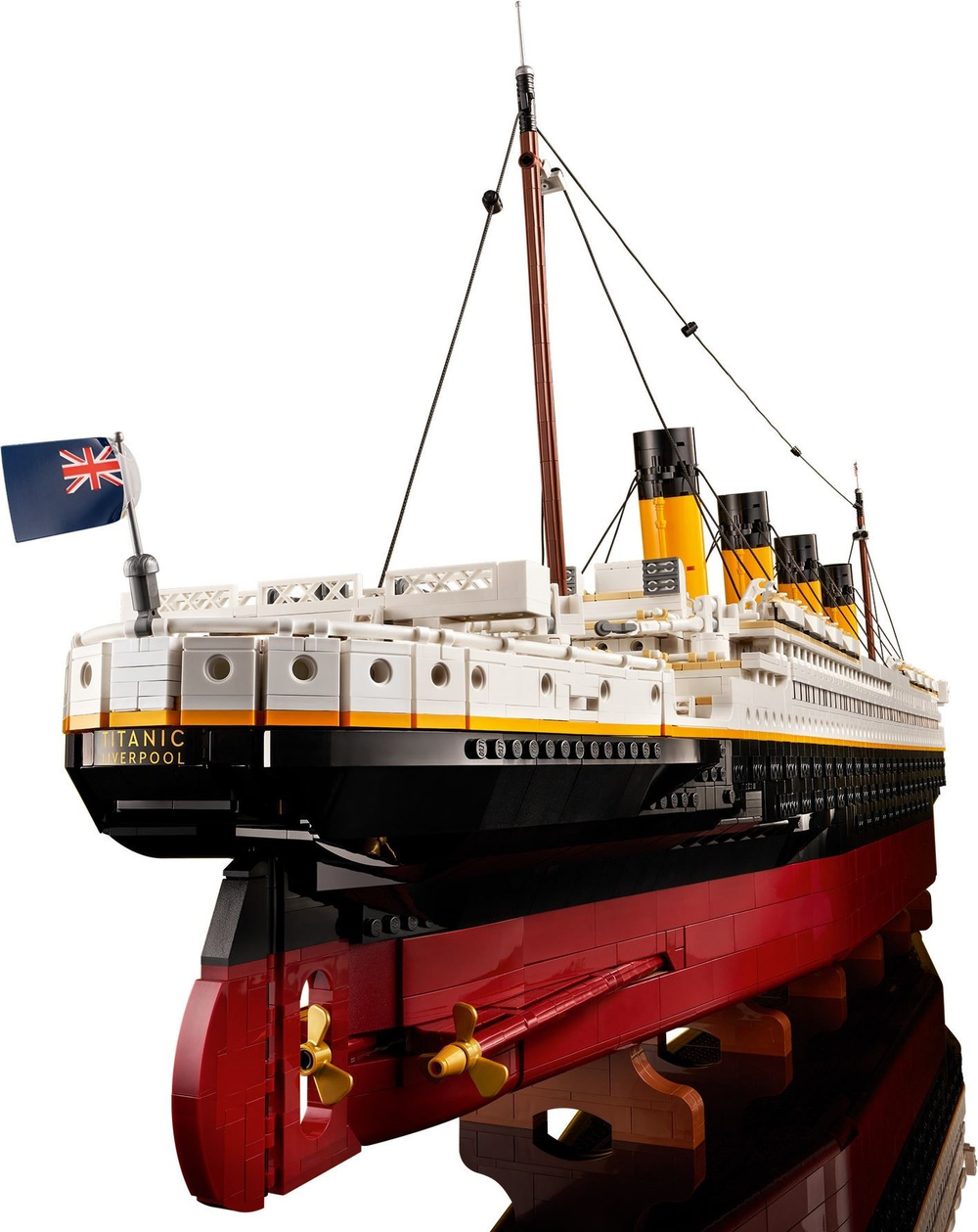 Конструктор Лего Криэйтор Титаник 10294 | LEGO Creator Titanic масштабная коллекционная модель лайнера 9090 деталей 18+