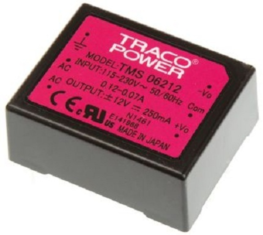 Преобразователь AC-DC сетевой TRACO POWER TMS 06212