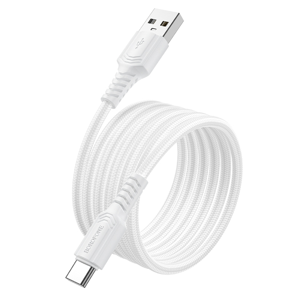 Кабель Borofone BX116 USB-Type-C White