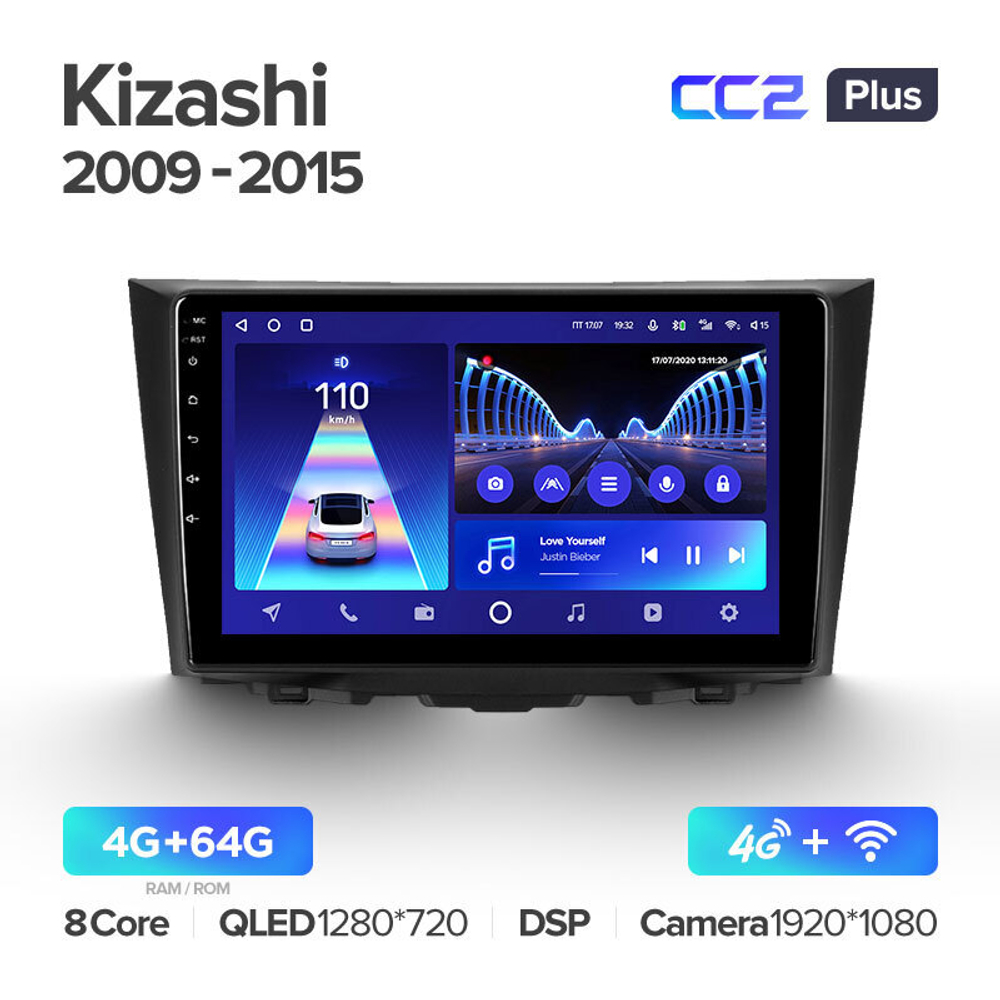 Teyes CC2 Plus 9" для Suzuki Kizashi 2009-2015