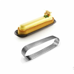 Овал для выпечки перфорированный 9,4x2,8 см, h=2 см