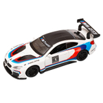 Модель 1:44 BMW M6, белый, инерция, откр. двери