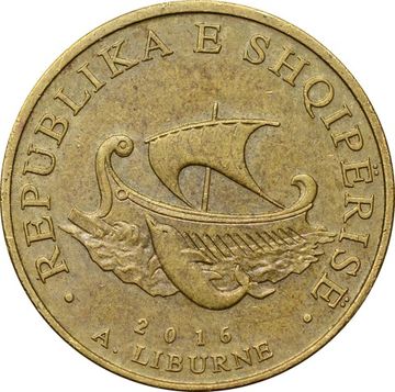 20 леков 2016 Албания