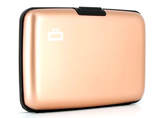 Кошелек алюминиевый Smart Case Розовое золото