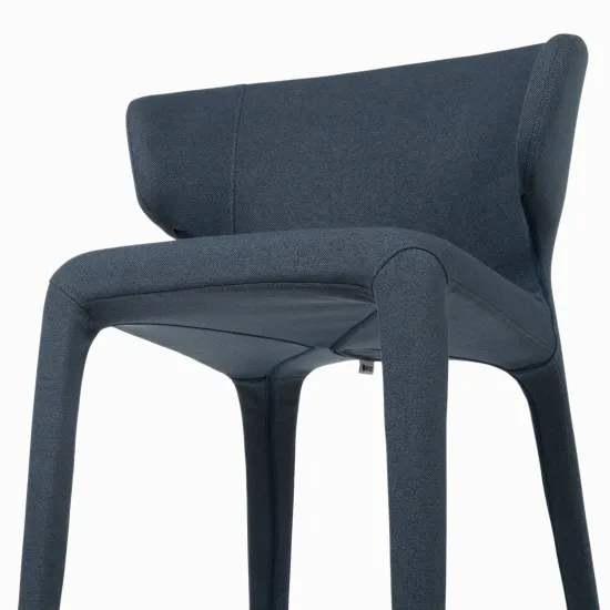 Стул Equise синяя ткань