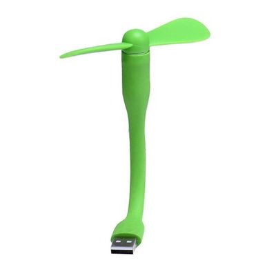 Гибкий USB-вентилятор (зеленый)