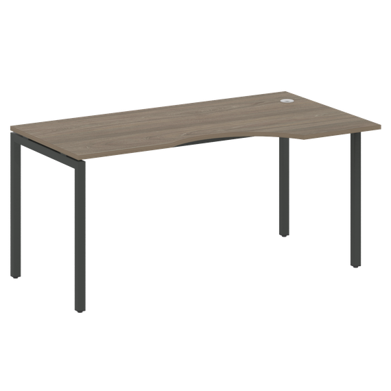 Метал Систем Куатро Стол криволинейный правый на П-образном м/к 40БП.СА-1 (R)