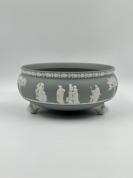 Ваза для фруктов Wedgwood в редком сером цвете