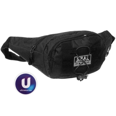 Сумка на пояс «Sport leader - Viking», три кармана, цвет черный, 32*16*6см