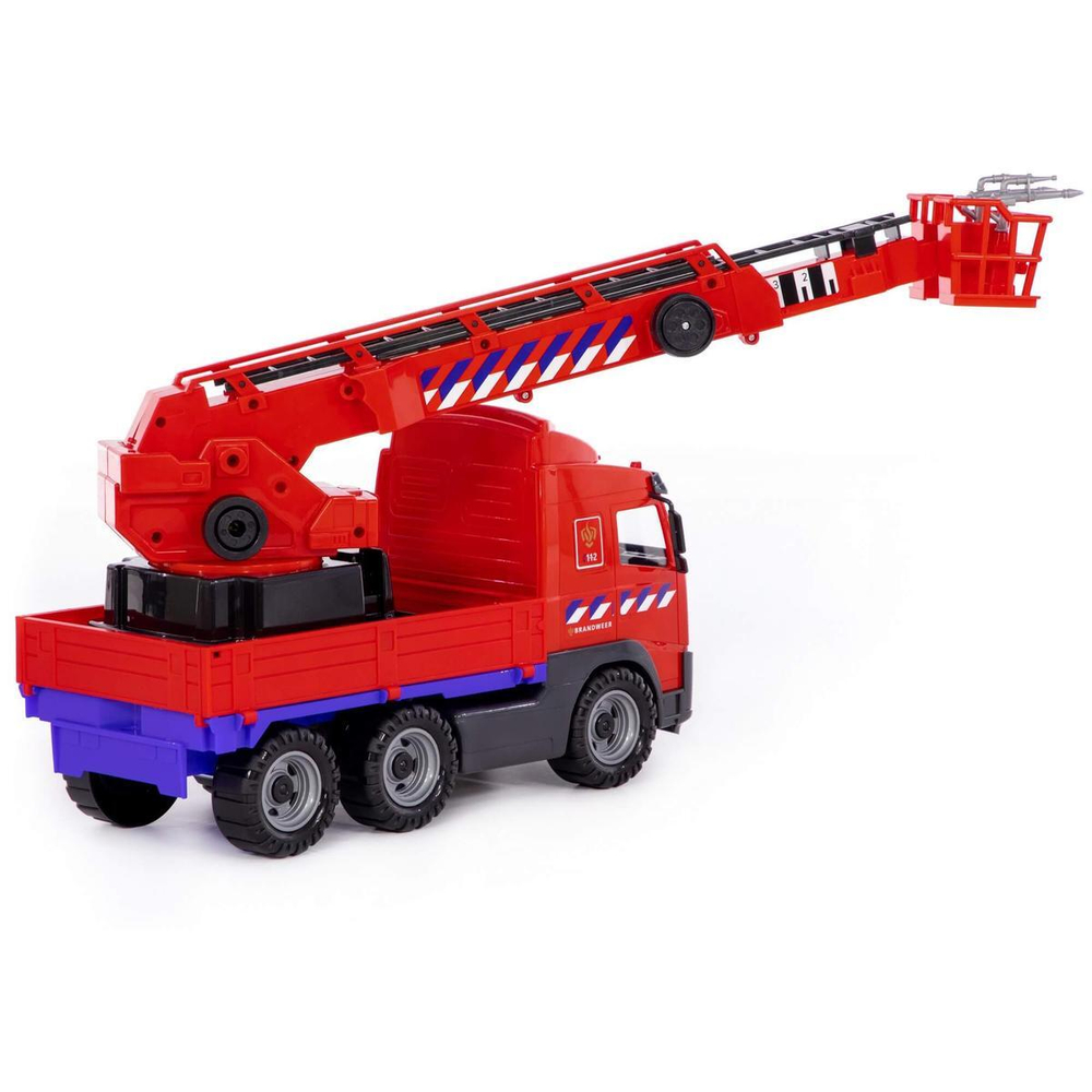 Машина пожарная "Volvo" (NL) в сетке (Полесье)