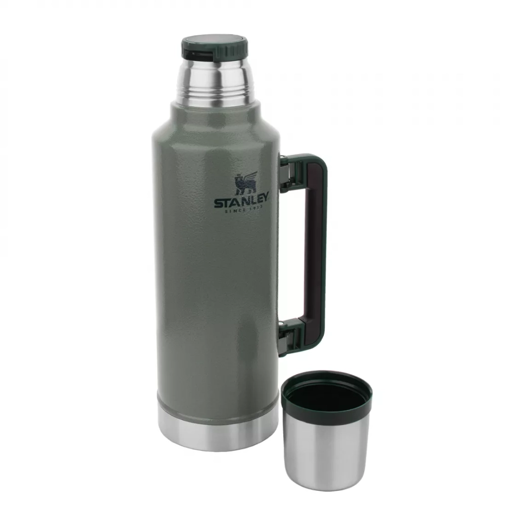 Термос Stanley Classic (1,4 литра), темно-зеленый