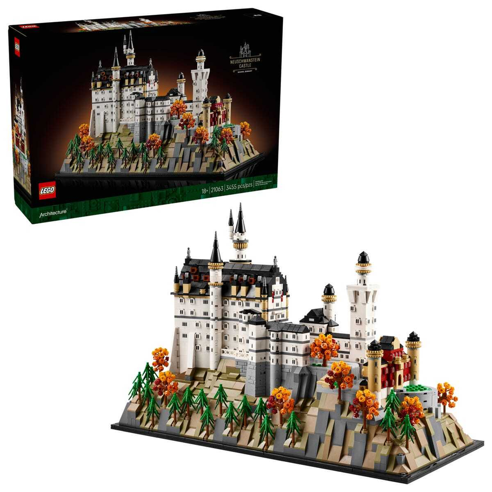Конструктор LEGO Architecture 21063 Neuschwanstein Castle