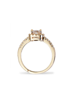 Кольцо "Одри" цвет - золото