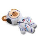 Triol Игрушка мягкая для собак "Медвежонок-космонавт", 250мм, Triol