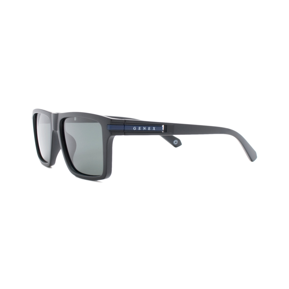 Очки Genex Sunglasses 670 c.024 прямоугольные черно-синие