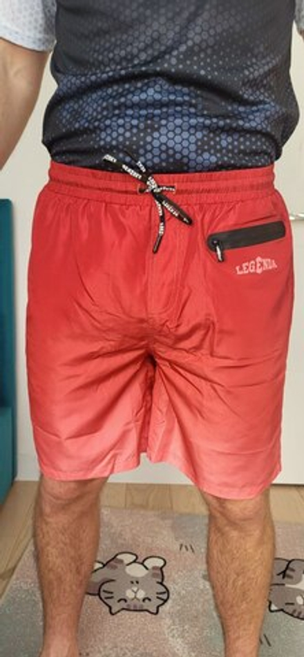Шорты LEGENDA красные Уценка (XL)