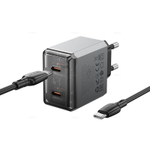Зарядное устройство для Type-C PD40W Borofone BN21 (2C) (metal gray)