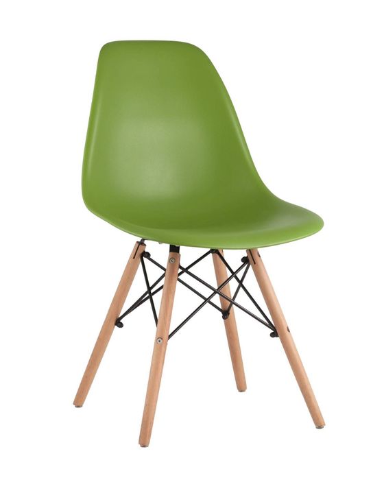 Стул DSW зеленый x4 Stool Group