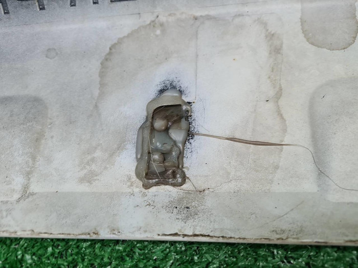 Накладка перед. бампера Toyota LC Prado 150 09-13