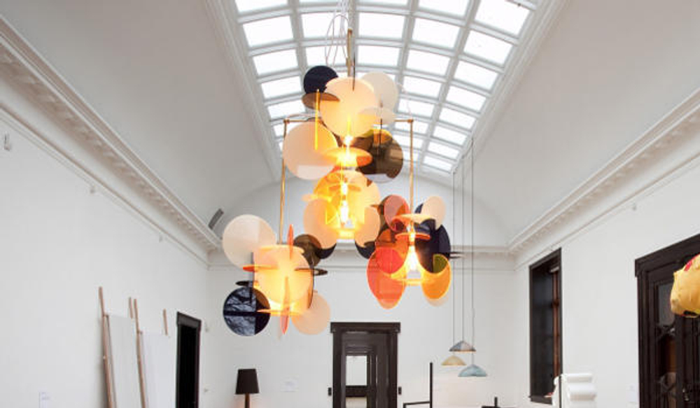 Pendant design lamp  Bau by Normann Copenhagen (Multicolored)