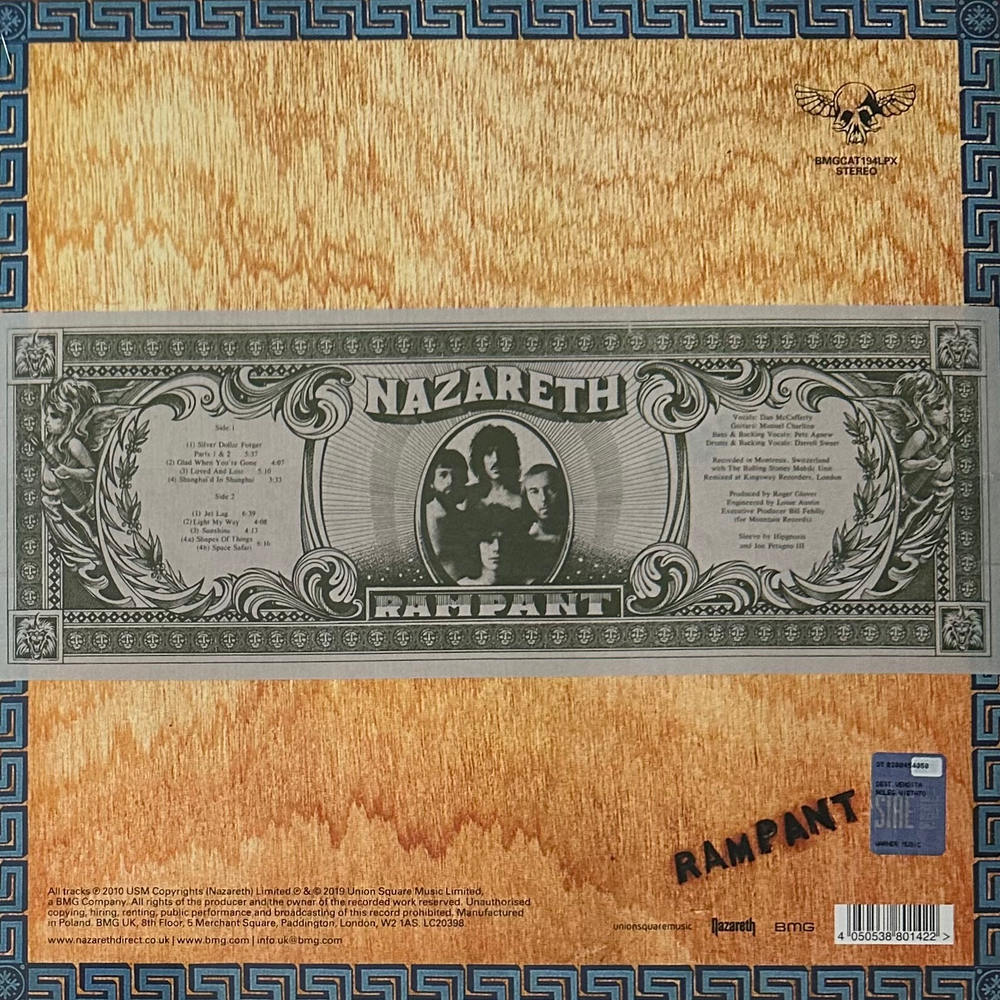 Nazareth – Rampant (Польша 2022г.) Blue