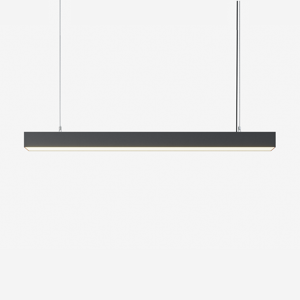 Светильник светодиодный подвесной на тросах, линейный профильный AltoLight LINE-830 3535