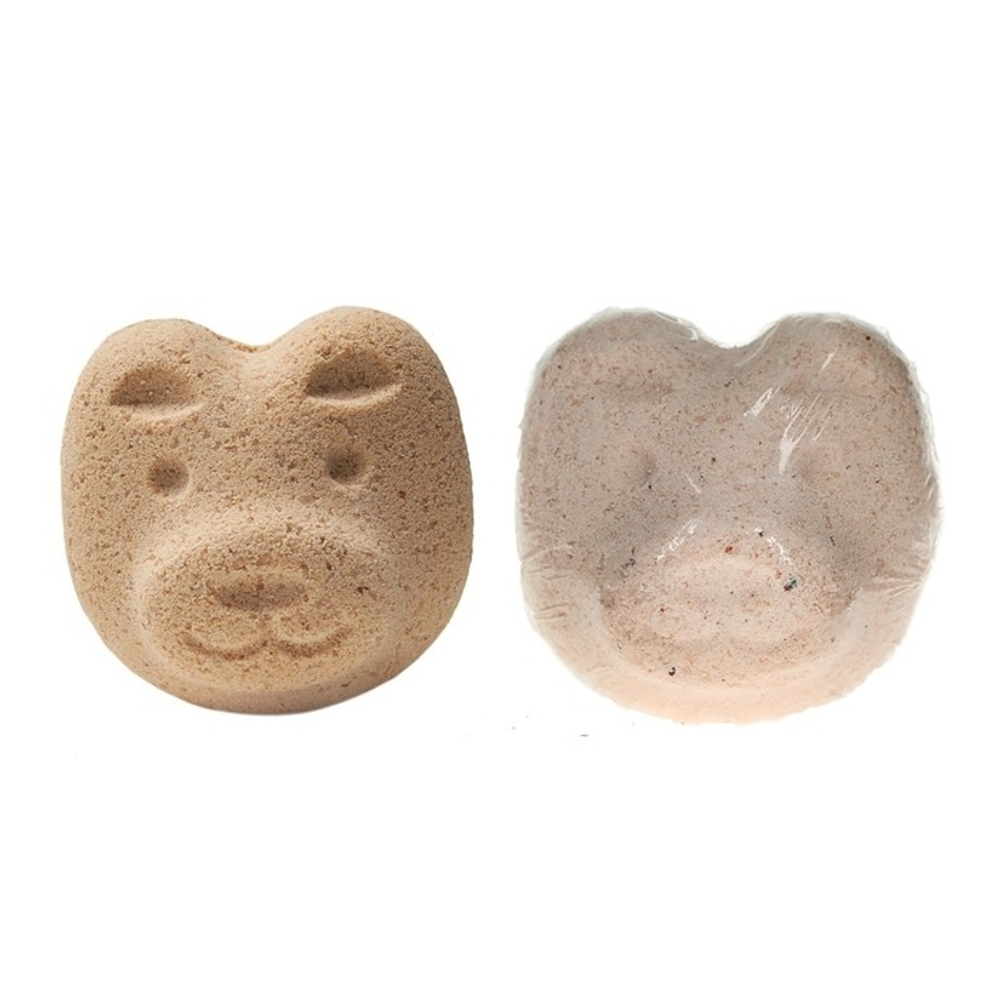 Бурлящий шар для ванн "Мишка", 60 г