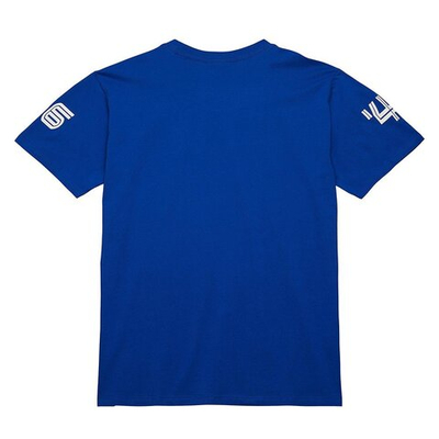 Баскетбольная футболка Mitchell&Ness NBA Speedway Blurred Philadelphia 76ers T-Shirt Blue