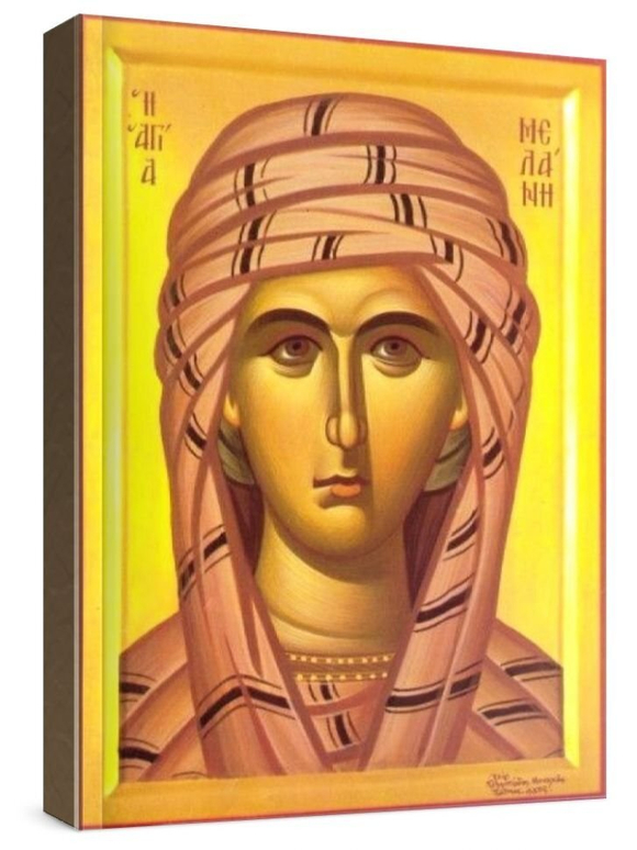 Мелания Римляныня (рукописная икона)