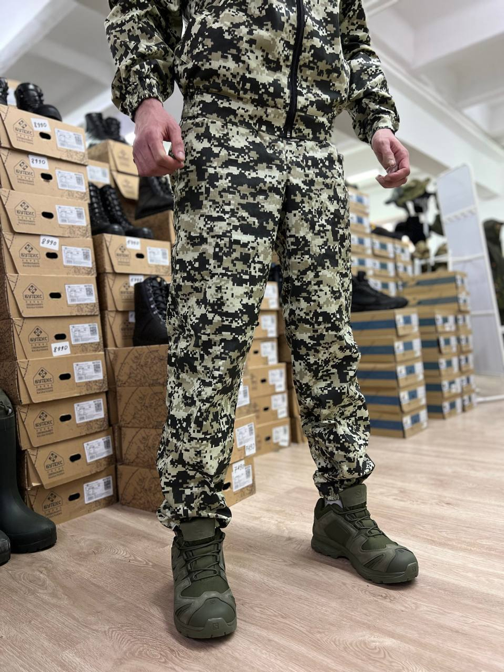 Костюм маскировочный / сорочка / серая цифра