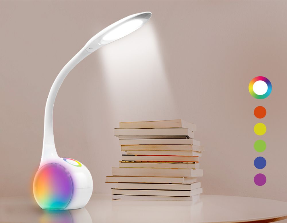 Ambrella Светодиодная настольная лампа с RGB подсветкой Desk DE532