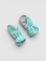 Утепленные варежки (мятный)